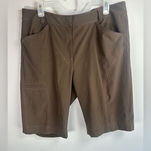 Cutter & Buck Brown Bermudas Relaxed Fit Outdoor Shorts